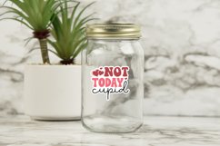 Not today cupid Sticker, Skeleton Valent Product Image 3