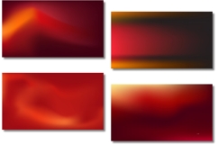 Red Orange Gradient Backgrounds Vector Product Image 3