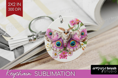 Fantasy Forest Keychain PNG - Fairy Tale Keychain Product Image 1