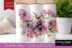 Fantasy Forest Tumbler Wrap - Fairy Tale Tumbler PNG Product Image 1