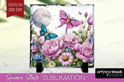 Fantasy Forest Slate PNG - Fairy Tale Square Slate Product Image 1