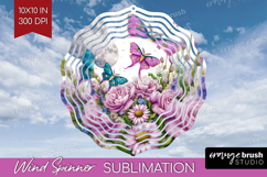 Fantasy Forest Wind Spinner Sublimation PNG - Fairy Tale Product Image 1