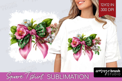 Fantasy Forest Square Tshirt Background - Fairy Tale PNG Product Image 1