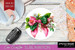 Fantasy Forest Car Coaster - Fairy Tale Coaster PNG Product Image 1