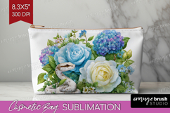 Fantasy Forest Cosmetic Bag - Fairy Tale Makeup Bag PNG Product Image 1