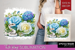 Fantasy Forest Tote Bag - Fairy Tale Tote Bag PNG Product Image 1