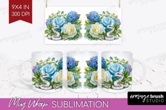 Fantasy Forest Mug Wrap - Fairy Tale Mug PNG Sublimation Product Image 1