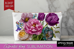 Fantasy Forest Cosmetic Bag - Fairy Tale Makeup Bag PNG Product Image 1
