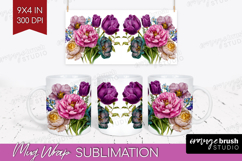Fantasy Forest Mug Wrap - Fairy Tale Mug PNG Sublimation Product Image 1