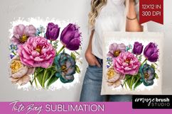 Fantasy Forest Tote Bag - Fairy Tale Tote Bag PNG Product Image 1