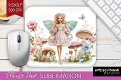 Fantasy Forest Mouse Pad Sublimation - Fairy Tale Mousepad Product Image 1