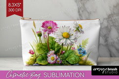 Fantasy Forest Cosmetic Bag - Fairy Tale Makeup Bag PNG Product Image 1