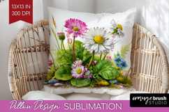 Fantasy Forest Pillow Sublimation - Fairy Tale Pillow Cover Product Image 1
