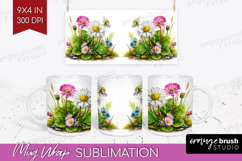 Fantasy Forest Mug Wrap - Fairy Tale Mug PNG Sublimation Product Image 1