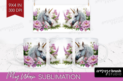Fantasy Forest Mug Wrap - Fairy Tale Mug PNG Sublimation Product Image 1