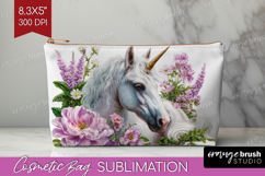 Fantasy Forest Cosmetic Bag - Fairy Tale Makeup Bag PNG Product Image 1