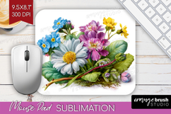 Fantasy Forest Mouse Pad Sublimation - Fairy Tale Mousepad Product Image 1