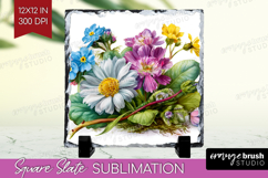 Fantasy Forest Slate PNG - Fairy Tale Square Slate Product Image 1