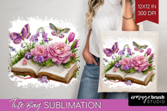 Fantasy Forest Tote Bag - Fairy Tale Tote Bag PNG Product Image 1