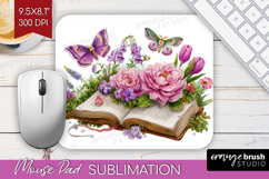 Fantasy Forest Mouse Pad Sublimation - Fairy Tale Mousepad Product Image 1