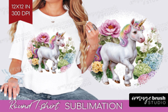 Fantasy Forest Round Tshirt Background - Fairy Tale PNG Product Image 1