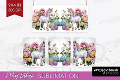 Fantasy Forest Mug Wrap - Fairy Tale Mug PNG Sublimation Product Image 1