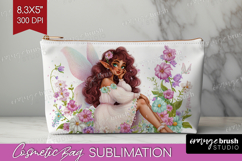 Fantasy Forest Cosmetic Bag - Fairy Tale Makeup Bag PNG Product Image 1