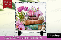 Fantasy Forest Slate PNG - Fairy Tale Square Slate Product Image 1