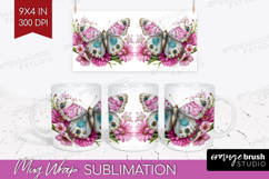 Fantasy Forest Mug Wrap - Fairy Tale Mug PNG Sublimation Product Image 1