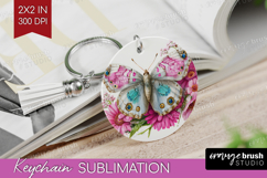 Fantasy Forest Keychain PNG - Fairy Tale Keychain Product Image 1