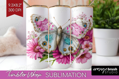 Fantasy Forest Tumbler Wrap - Fairy Tale Tumbler PNG Product Image 1