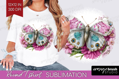 Fantasy Forest Round Tshirt Background - Fairy Tale PNG Product Image 1