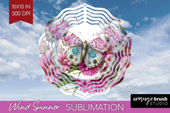 Fantasy Forest Wind Spinner Sublimation PNG - Fairy Tale Product Image 1