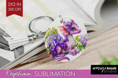 Fantasy Forest Keychain PNG - Fairy Tale Keychain Product Image 1