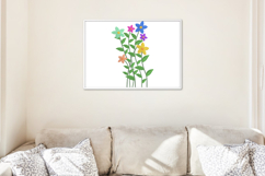 Bright Wildflower Embroidery Design Set Product Image 3