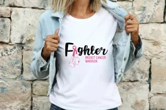 Fighter Wonder woman svg, Peace love cure svg, Ribbon svg Product Image 2