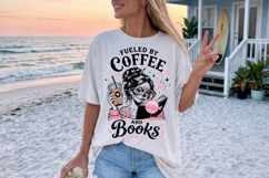 Skeleton Iced Coffee Lover PNG, Trendy Coquette Caffeine Product Image 3