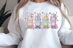 Easter Bunny Drinks PNG - Spring Coffee Lover Sublimation Product Image 3