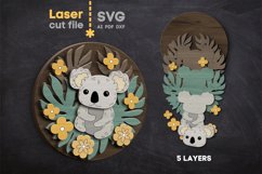 Jungle Animals Bundle SVG laser cut file for Glowforge Product Image 3