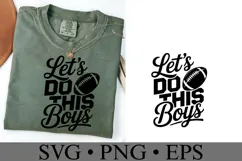 Let's Do this Boys Svg | Game Day Svg | Shirt Svg Product Image 3
