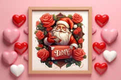 Cute Valentine Gnome Clipart, Gnome Clipart, Cute Gnome Product Image 3
