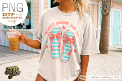 Saltwater Sunshine Sandy Toes png, Beach Summer DTF Product Image 5