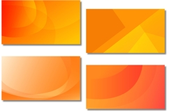 Orange Abstract Geometric Shape Backgrounds Vector Product Image 3