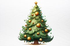 Christmas Cars Watercolor clipart PNG Product Image 3