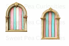 Arches, Shabby Chic , PNG, Junk Journal, Clipart Product Image 3