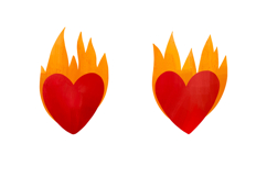 Peace Dove Clipart Set, Anti War PNG Bundle, Love Hearts Product Image 3