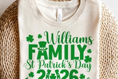 2026 Family St Patricks Day SVG PNG | Funny St Patricks Product Image 3