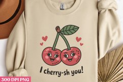 I Cherry sh You PNG, Valentine Puns Sublimation PN Product Image 3