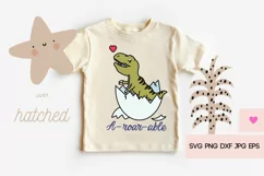 Baby Dinosaur SVG - Dinosaur PNG, Cute Dinosaur Svg Product Image 5