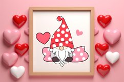 Valentines Day Gnomes Clipart, Valentines Clipart Product Image 3